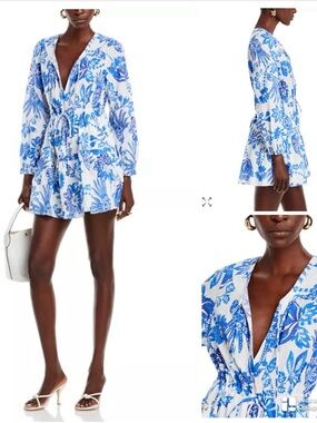 Farm Rio Flowerful Birds Dress